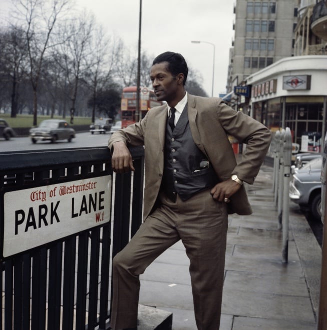 Chuck Berry en Londres en 1965