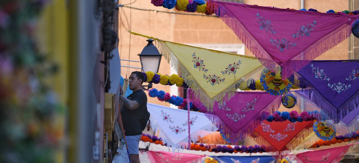Fiestas de San Cayetano en Madrid.