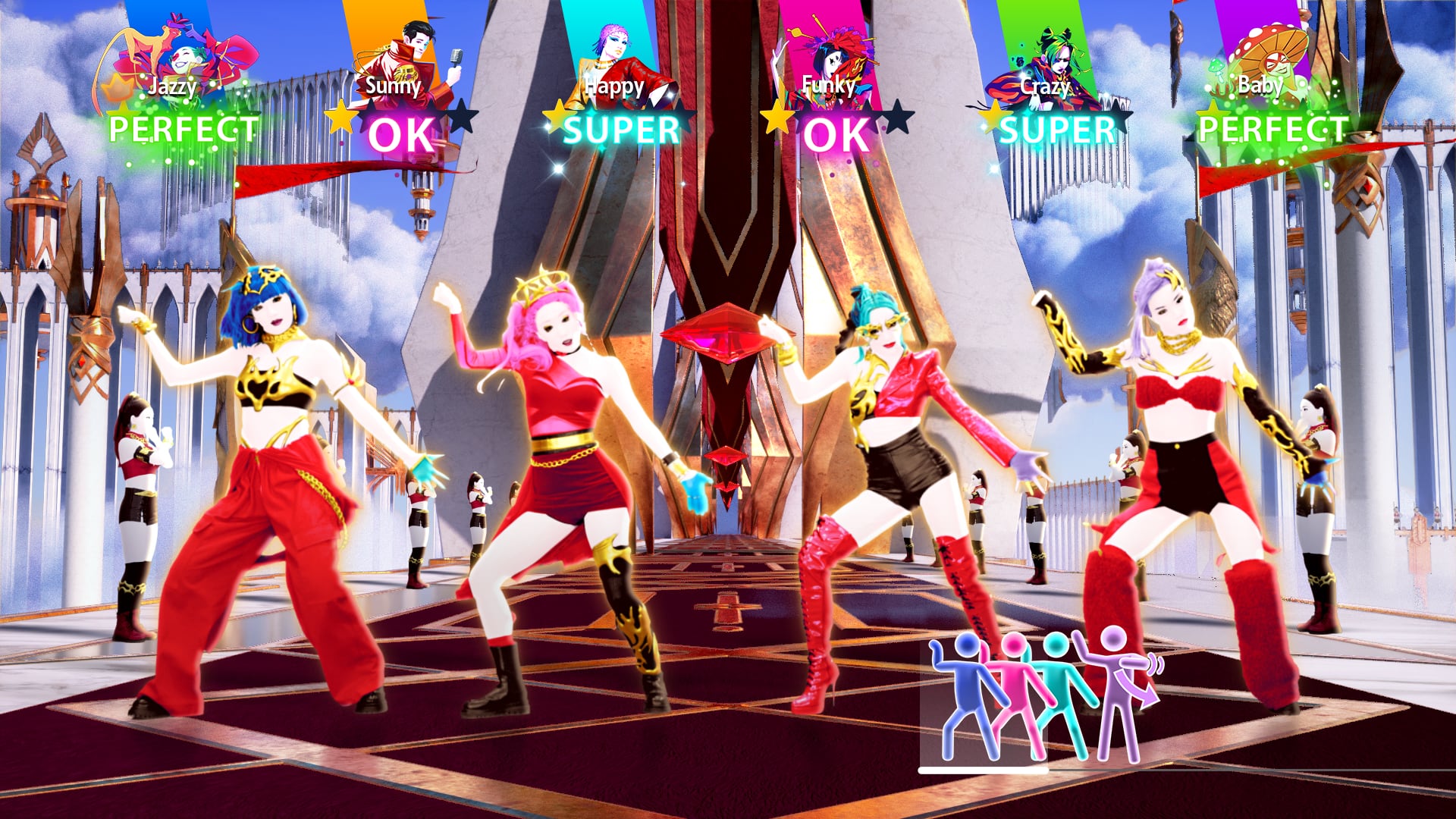 Imagen ingame de Just Dance 2024