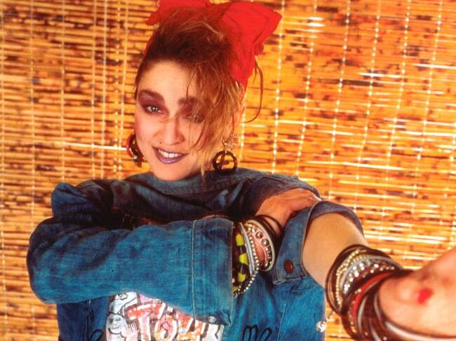Madonna en 1984.