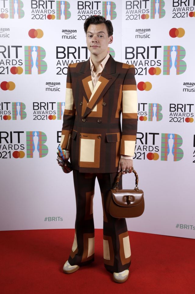 Harry Styles en los Brits Awards.