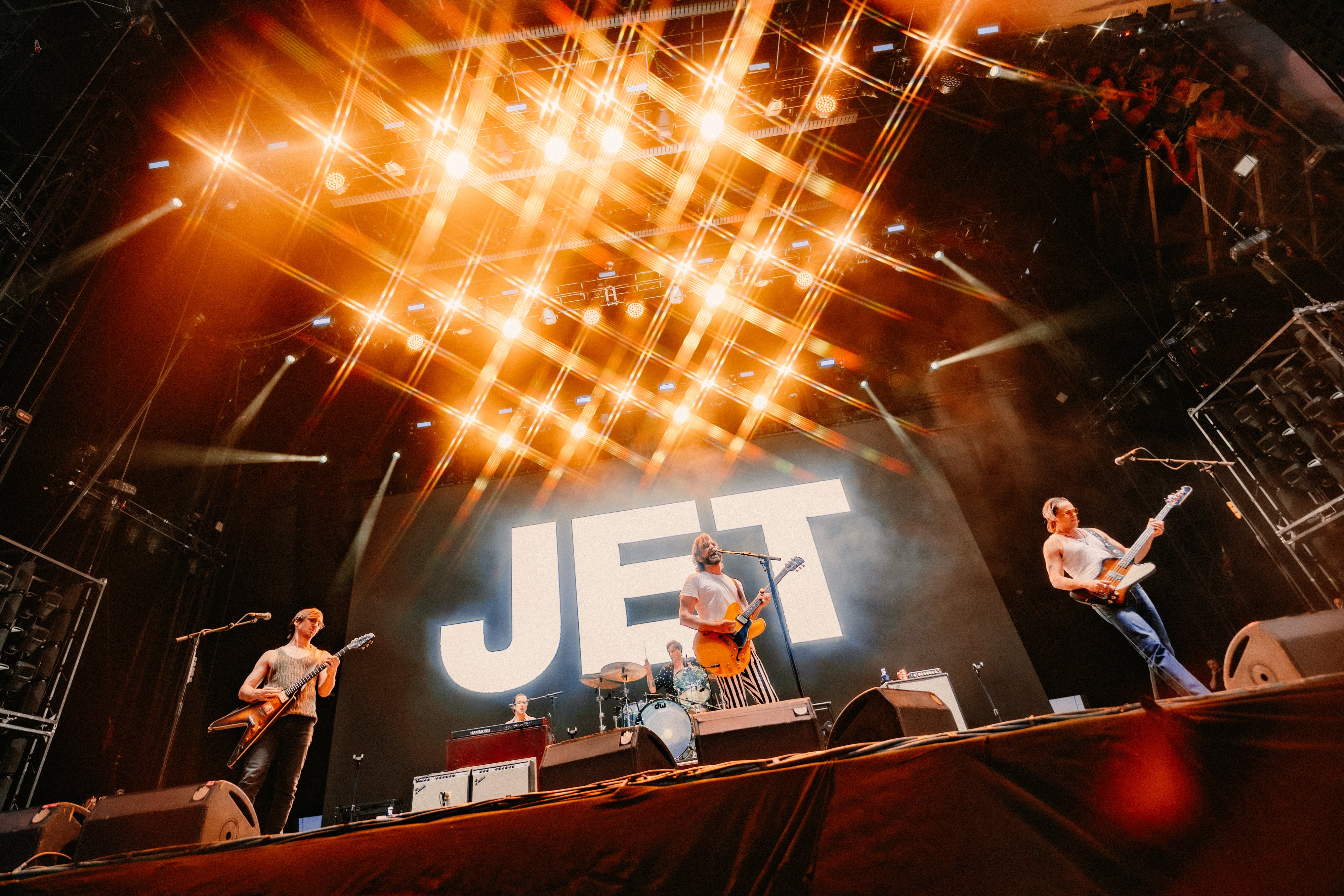 Jet, en el Mad Cool Festival 2025, día 2.