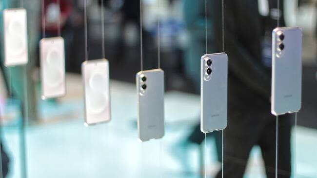 Samsung Galaxy S25 Edge en el MWC2025.