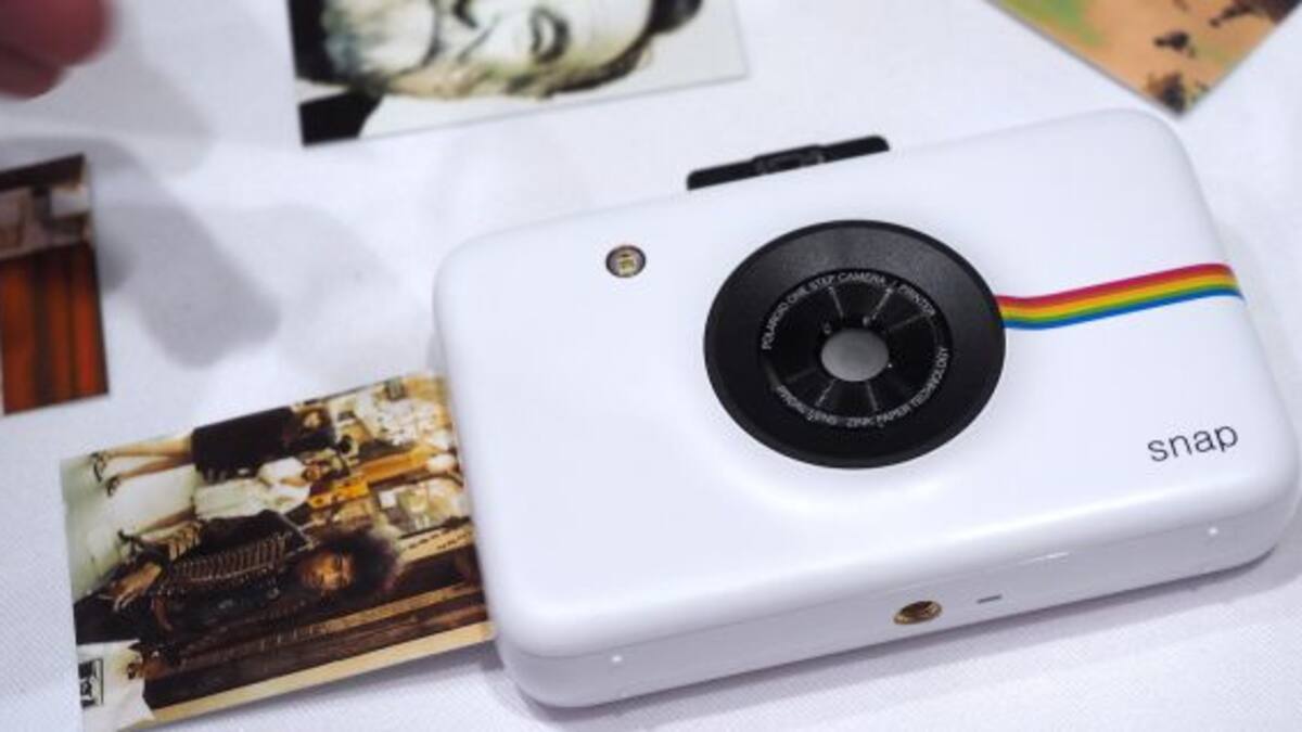 Una cámara que imprime fotos sin usar tinta