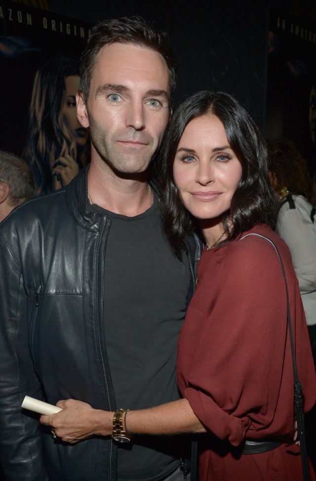 Johnny McDaid y Courteney Cox, una pareja consolidada.