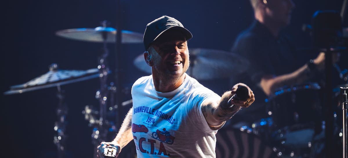 Ryan Tedder, de OneRepublic, en concierto en el Palacio Vistalegre de Madrid 2026.