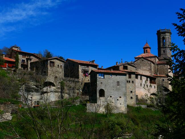 El pueblo medieval Rupit.