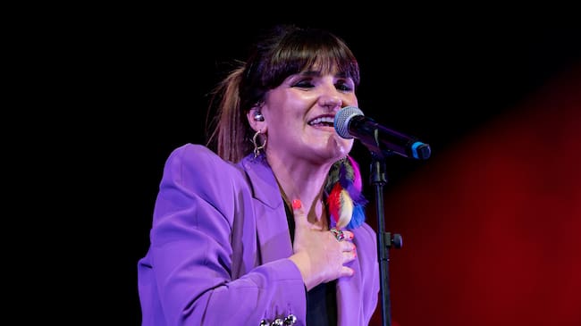 Rozalén durante el concierto '20 años de amor' en el marco del MADO 2025