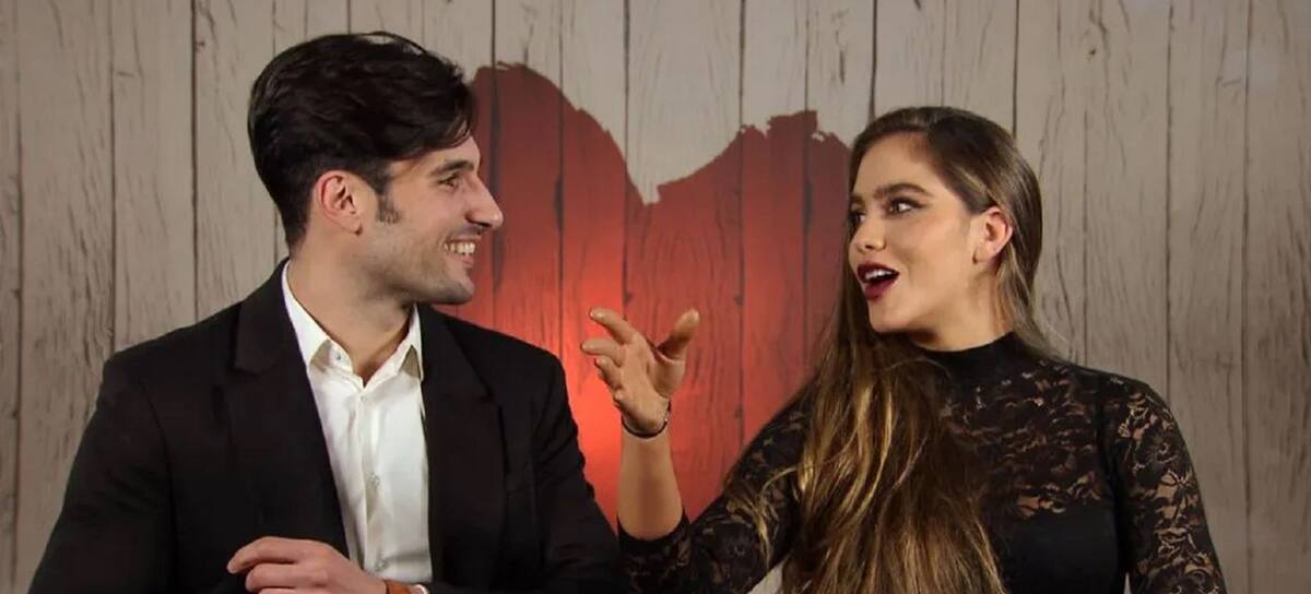 Héctor y Blanca en 'First Dates'.