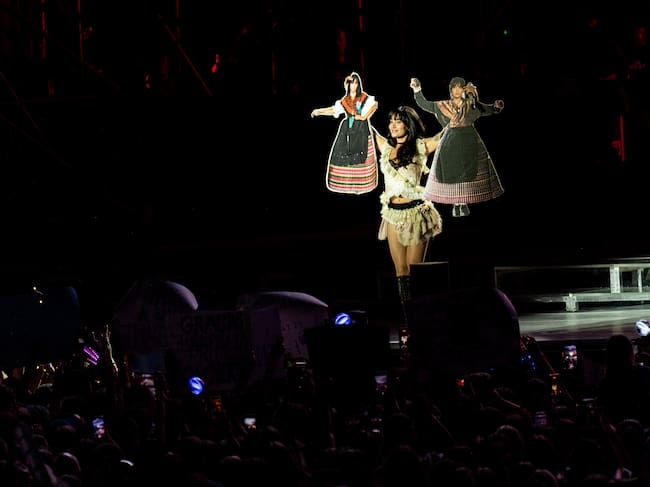 Aitana en el concierto de Albacete
