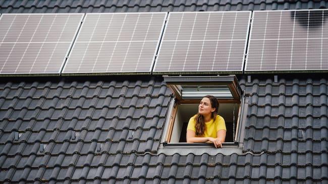 Los paneles solares están presentes hoy en muchos hogares.