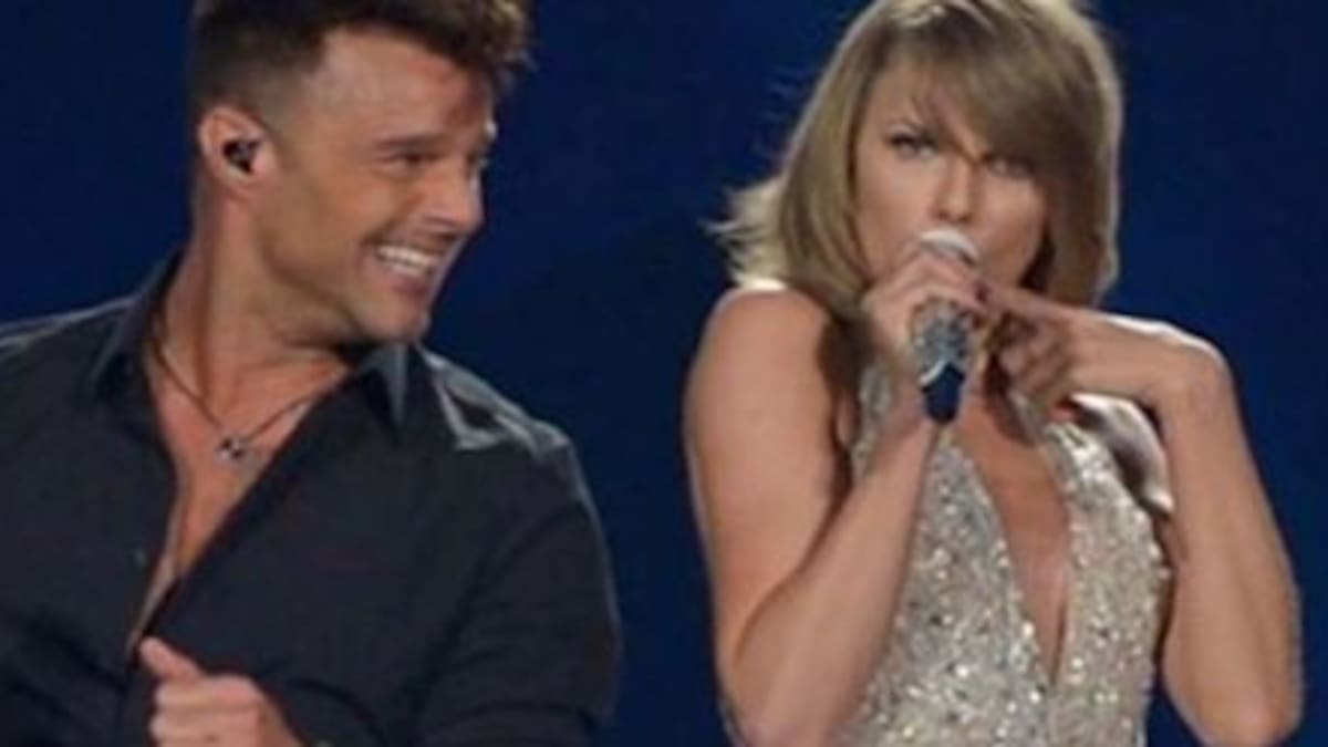 ¡Taylor Swift y Ricky Martin cantaron juntos!