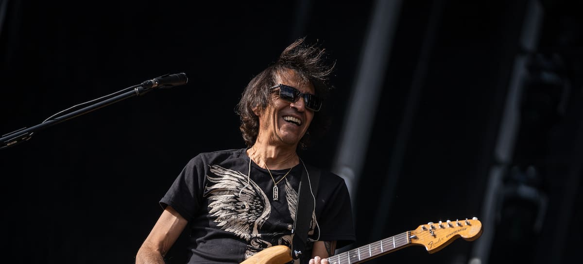 Felipe Staiti de Los Enanitos Verdes en el Festival Cordillera 2023