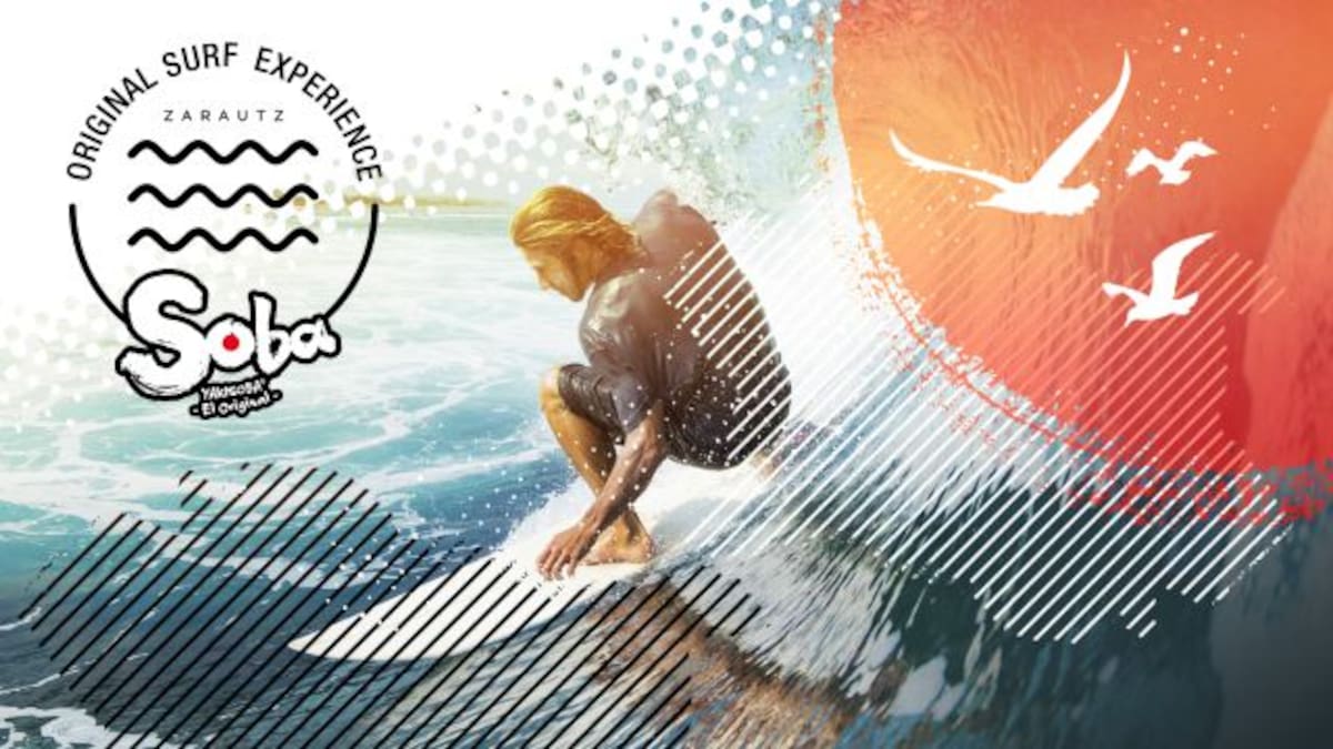 ¿Quieres aprender a surfear en Zarautz por la cara?