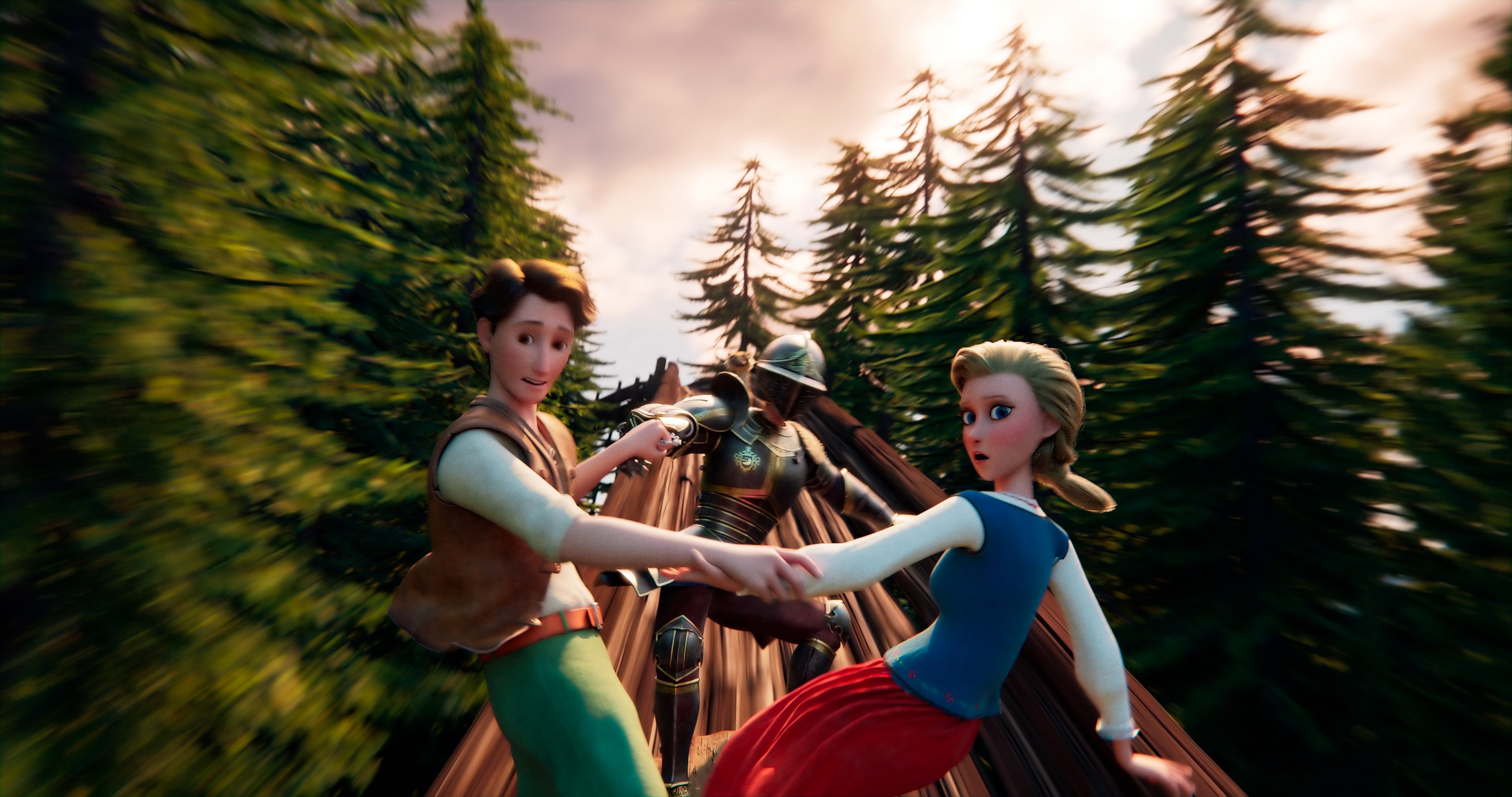 Fotograma de la película La princesa orgullosa