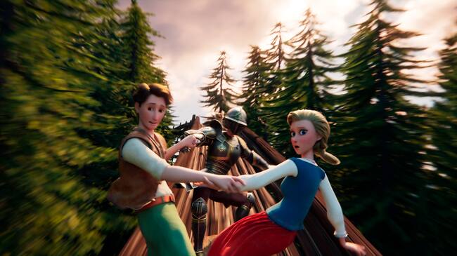 Fotograma de la película La princesa orgullosa