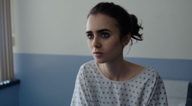 Lily Collins en Hasta los huesos.