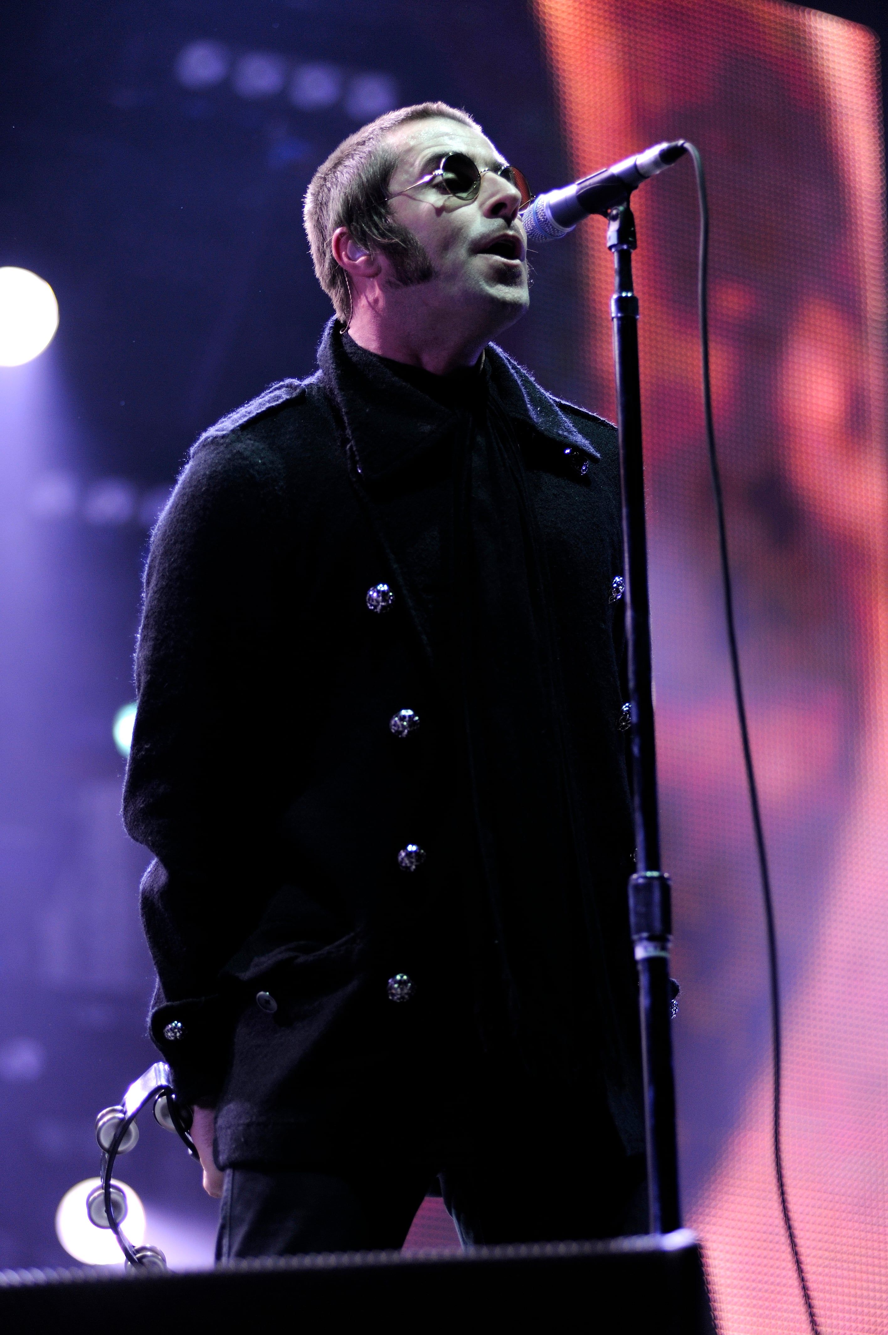Oasis, en su gira en España en 2009