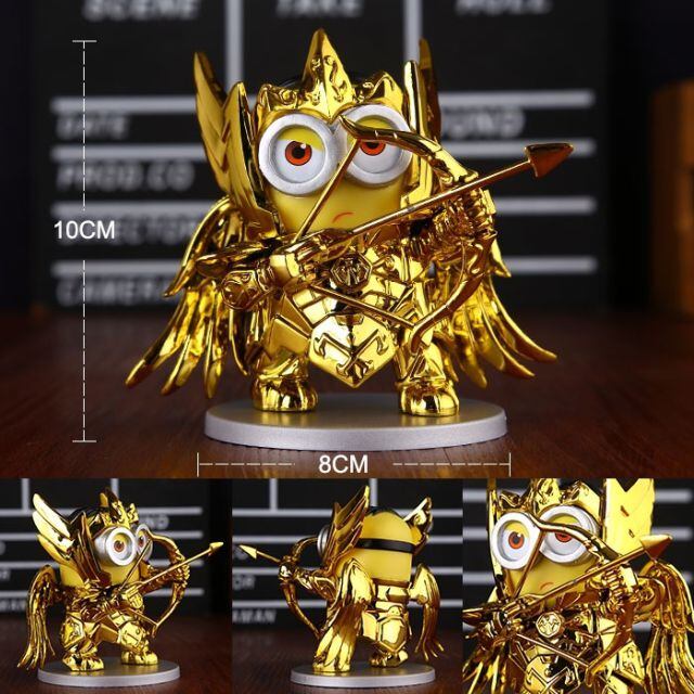 Los Minions estilo "Caballeros del Zodíaco"