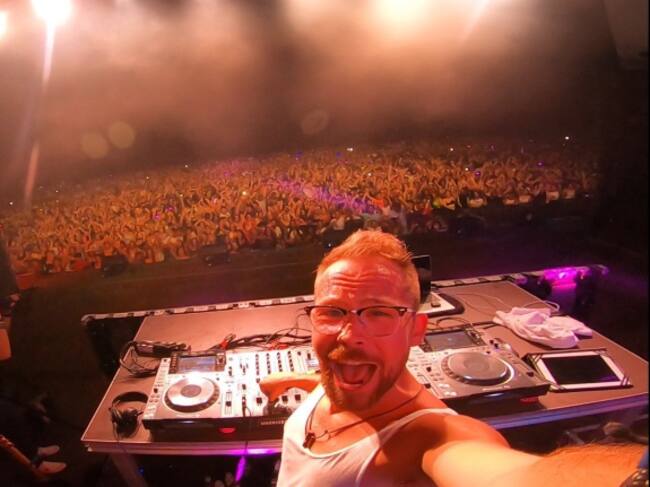 Oscary un selfie con miles de caras más en Mallorca