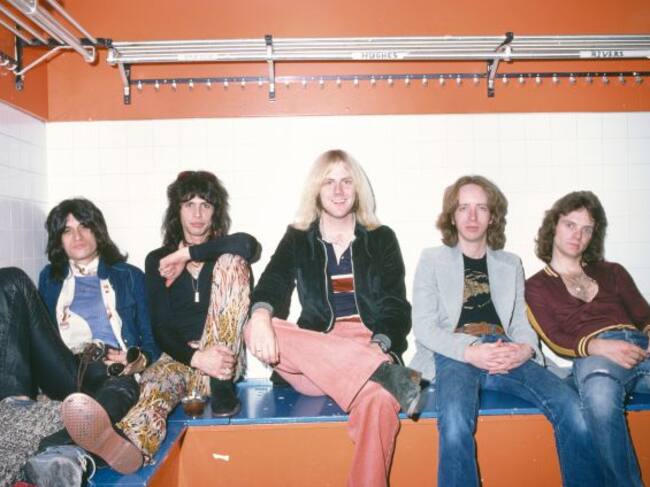 Aerosmith en 1975.