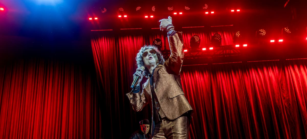 Enrique Bunbury y el Huracán Ambulante, en el Movistar Arena de Madrid, 2025.