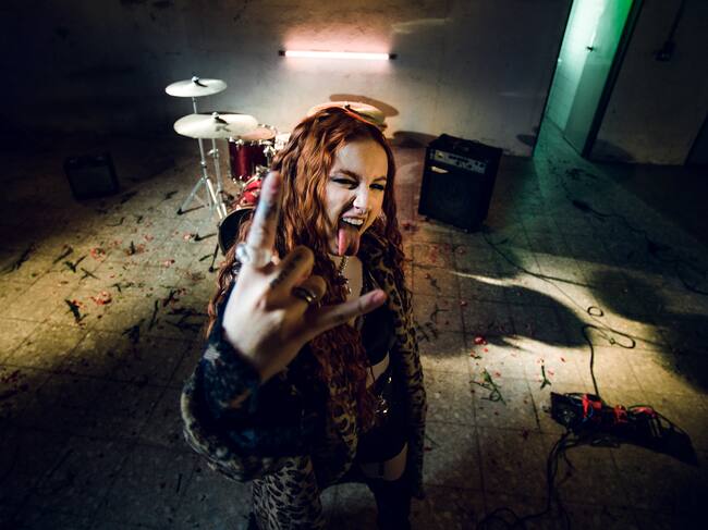 Ruslana en una sesión de fotos de Vera Novella