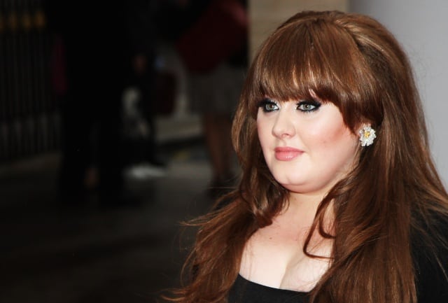 Adele, a su llegada a los premios Mercury Music Prize 2008, en Londres.