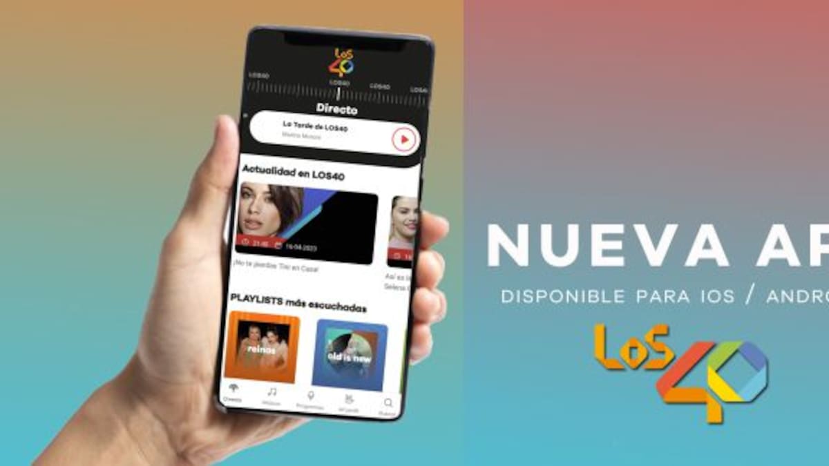 ¡Descargate la nueva App de LOS40!