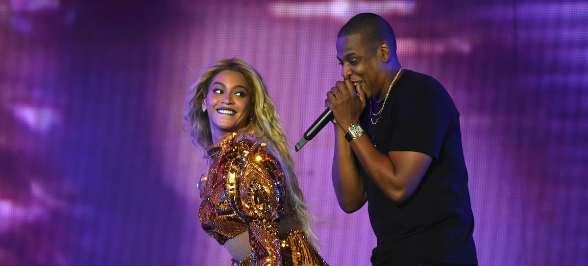 Beyonce and Jay Z en la última noche del "The Formation World Tour" en New Jersey - PW/WireImage