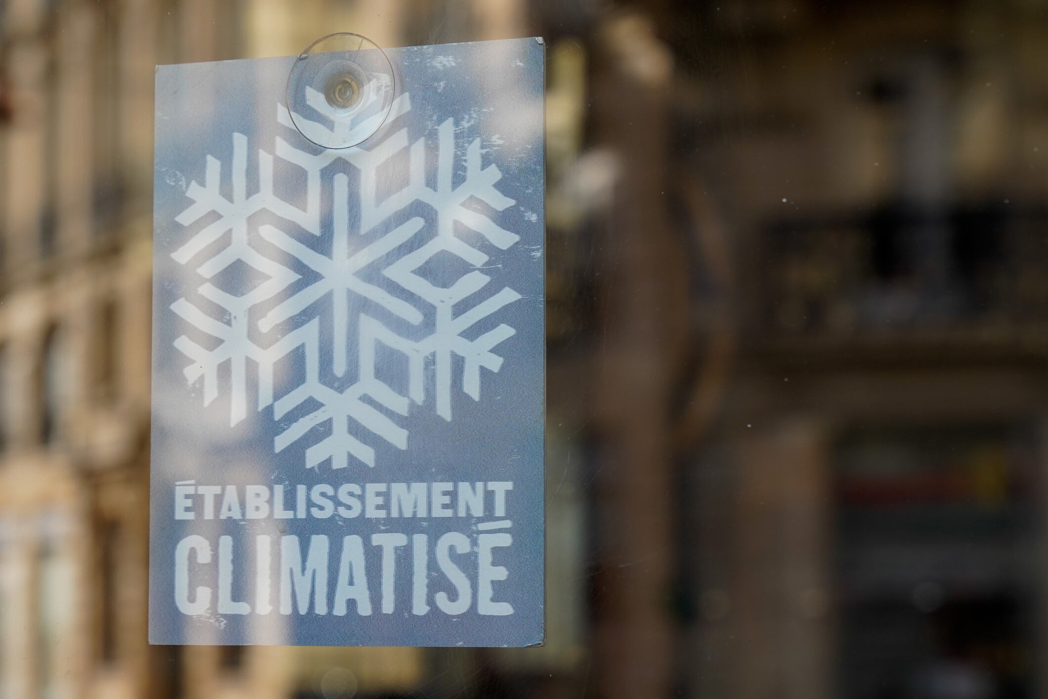 La implantación del aire acondicionado es desigual en Francia.