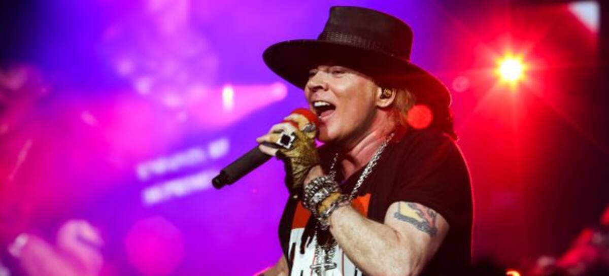 ¿Un fantasma en el show de Guns N' Roses?