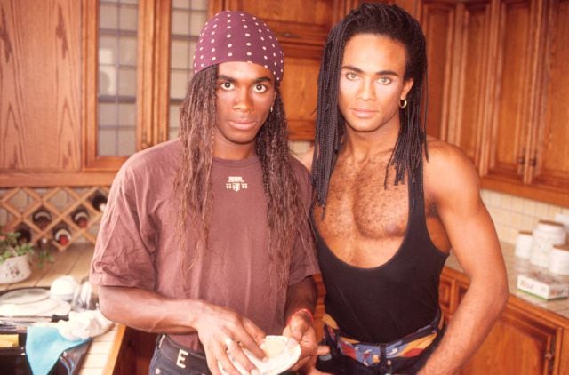 Milli Vanilli: Fab Morvan y Rob Pilatus, en 1988.