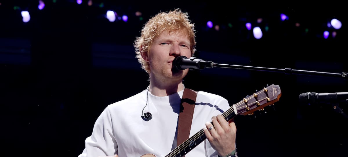 Ed Sheeran en iHeartRadio en New York, diciembre 2025