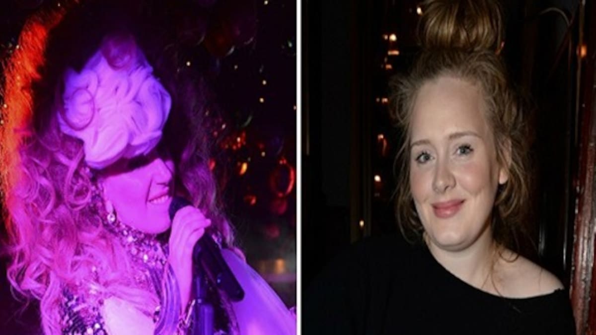 Adele visitó a Lady Gaga
