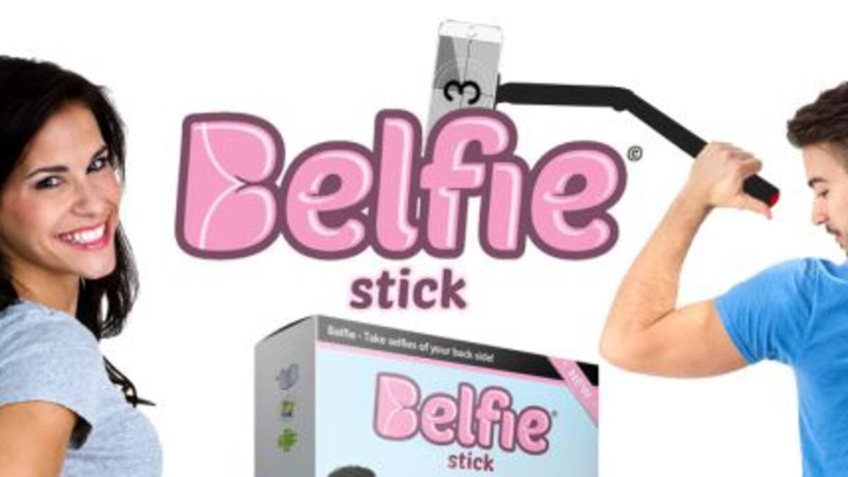 Belfie Stick, el palo para sacar selfies... de tu cola!