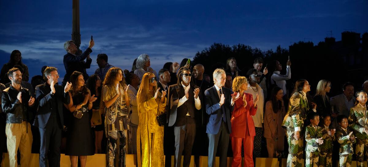 Beyoncé y Zendaya, entre muchas otras celebs en el primer desfile de Pharrell Williams para Louis Vuitton.