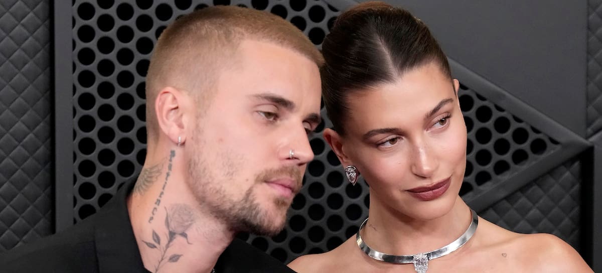 Justin Bieber y Hailey Bieber en los Premios Grammy 2025