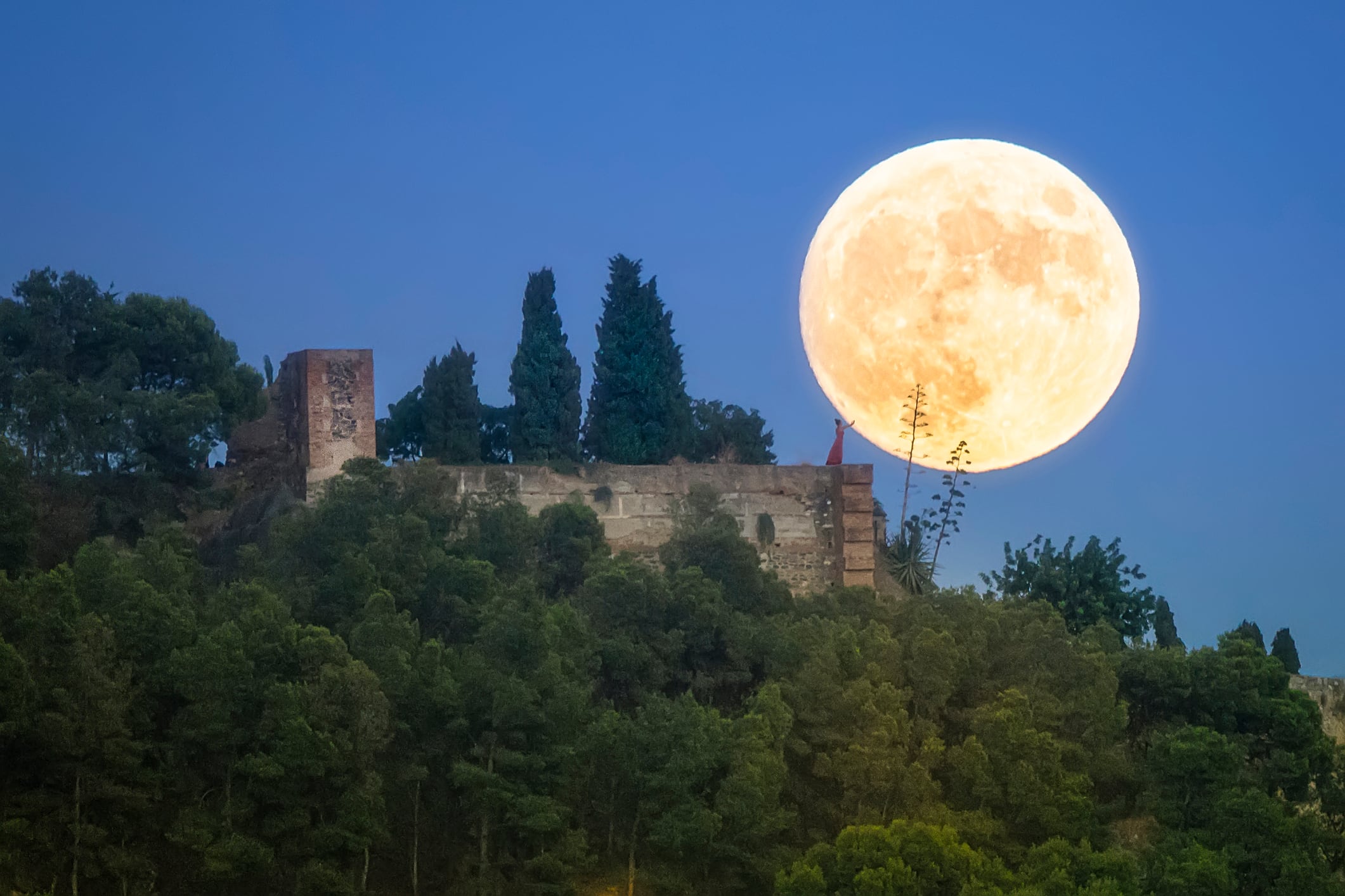 Luna llena de mayo en España