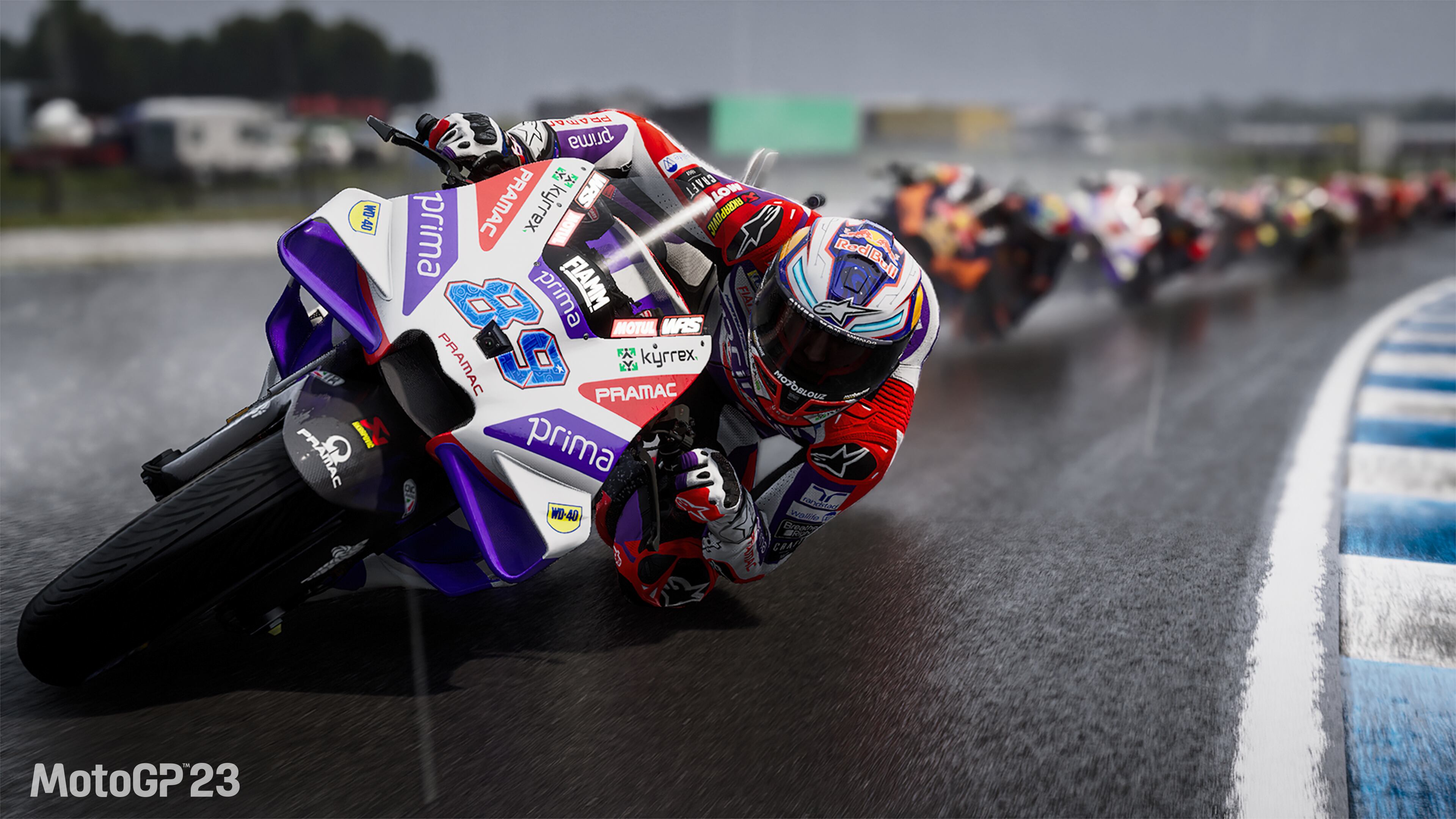 Imagen ingame de MotoGP 23