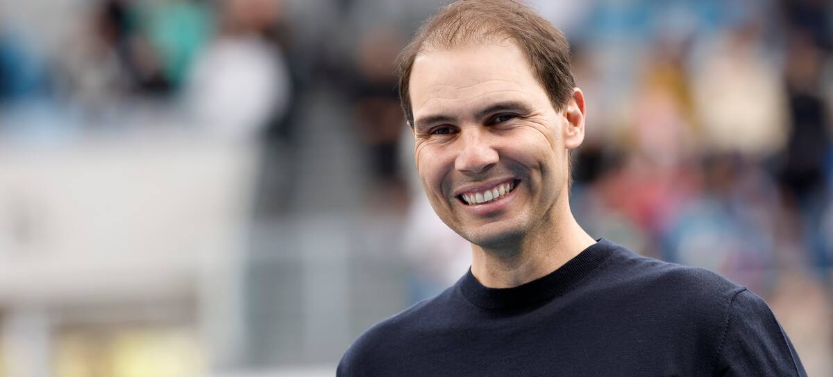 Rafa Nadal en el Australian Open.