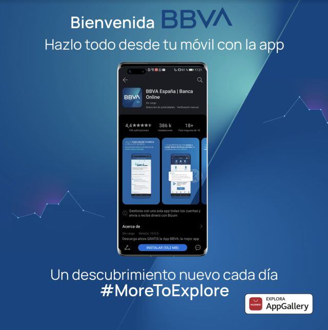 BBVA vuelve a Huawei.