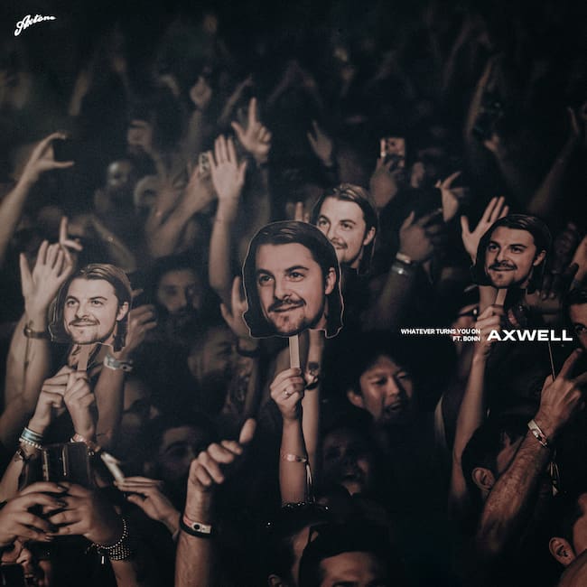 Axwell, en la sesión promocional de Whatever Turns You On