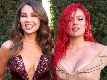 Thalía, completamente asombrada con el regalo que le ha enviado Karol G: “Esto está espectacular”