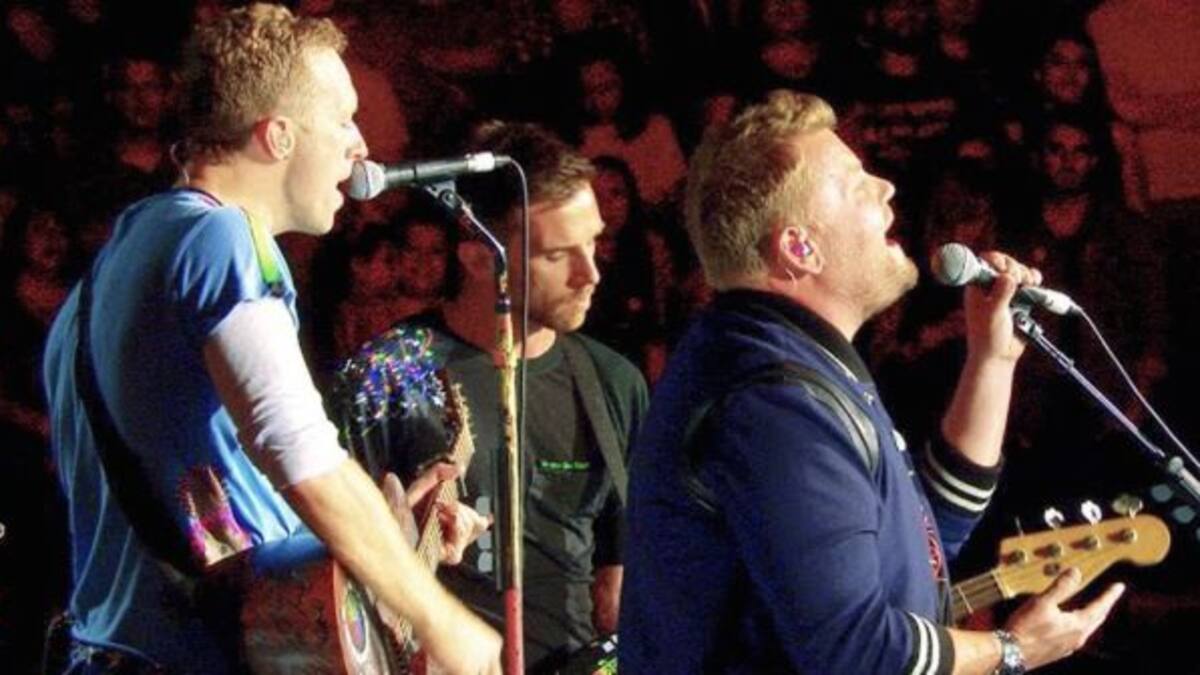 El brillante "Nothing Compares 2 U" de Coldplay con James Corden