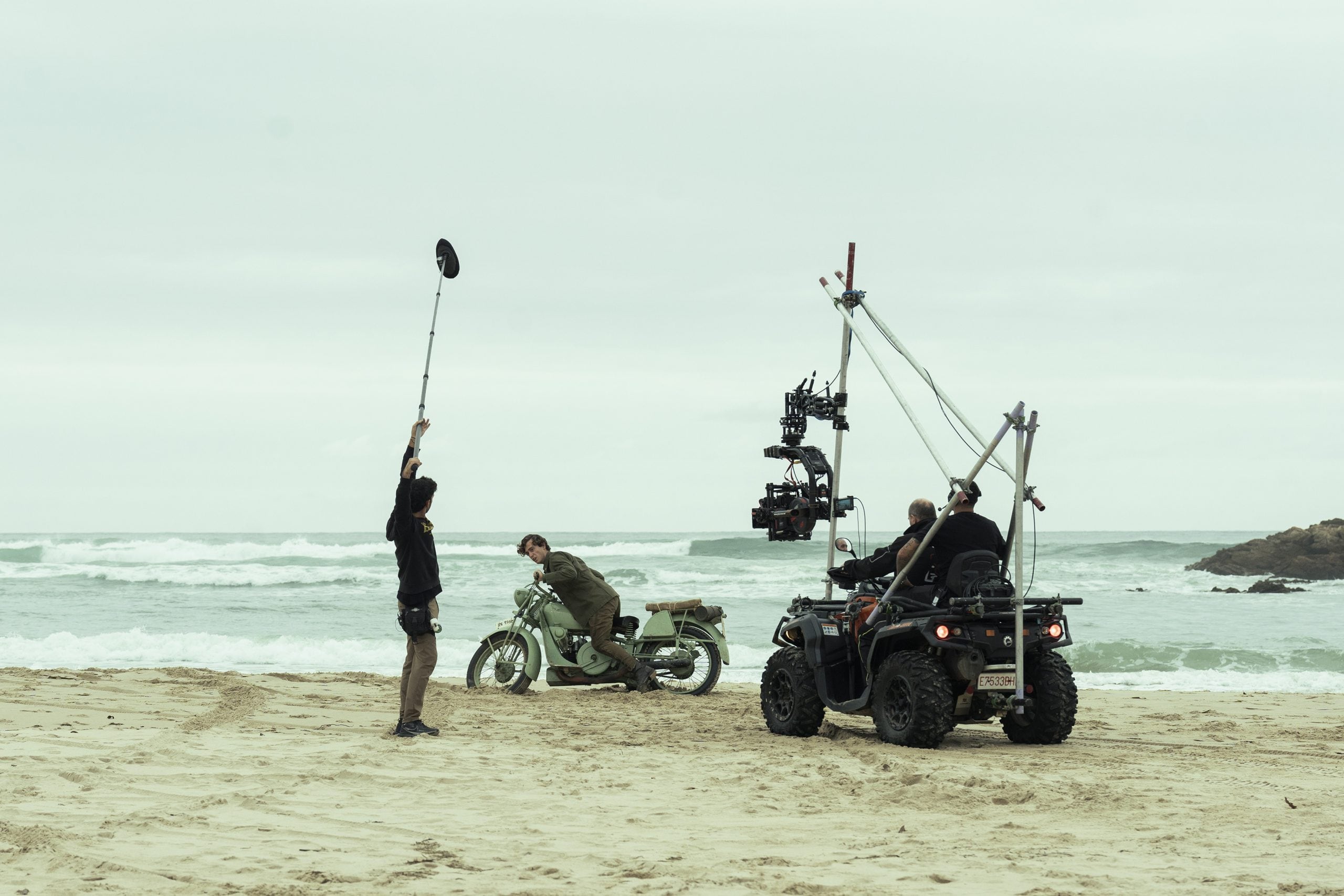 Una foto del rodaje de 'La Bola Negra'. / Carla Oset