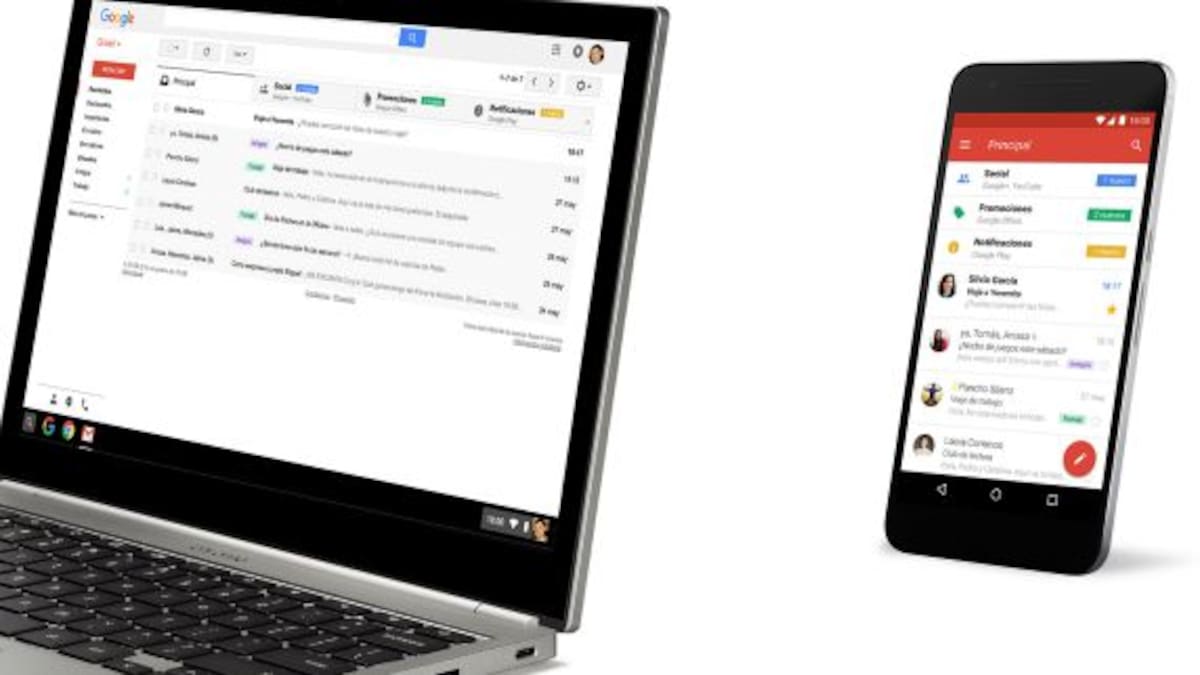 Ahora, Gmail permite recibir archivos de 50MB
