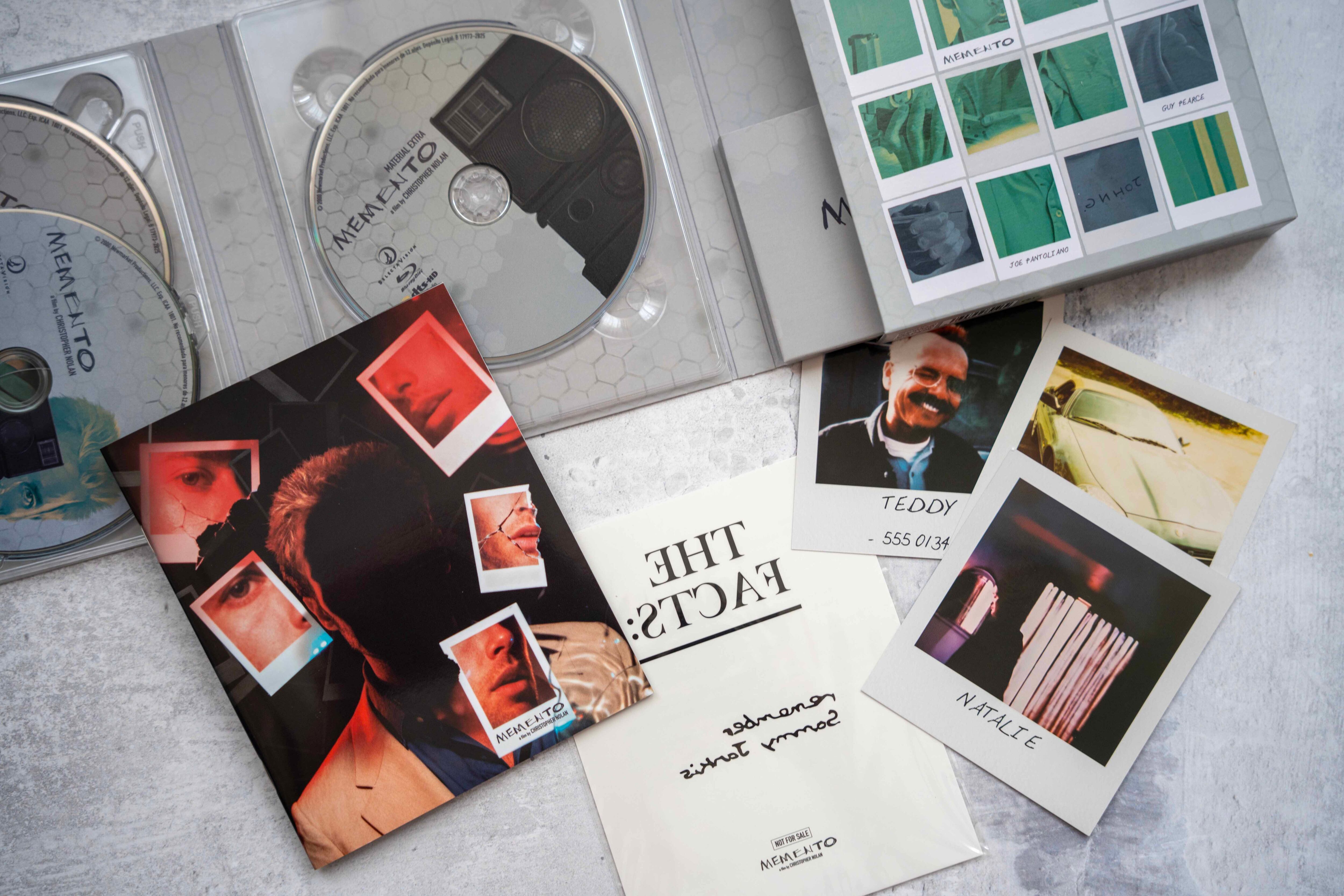 Memento de Christopher Nolan llega en una espectacular edición 4K de la meno de Selecta Visión.