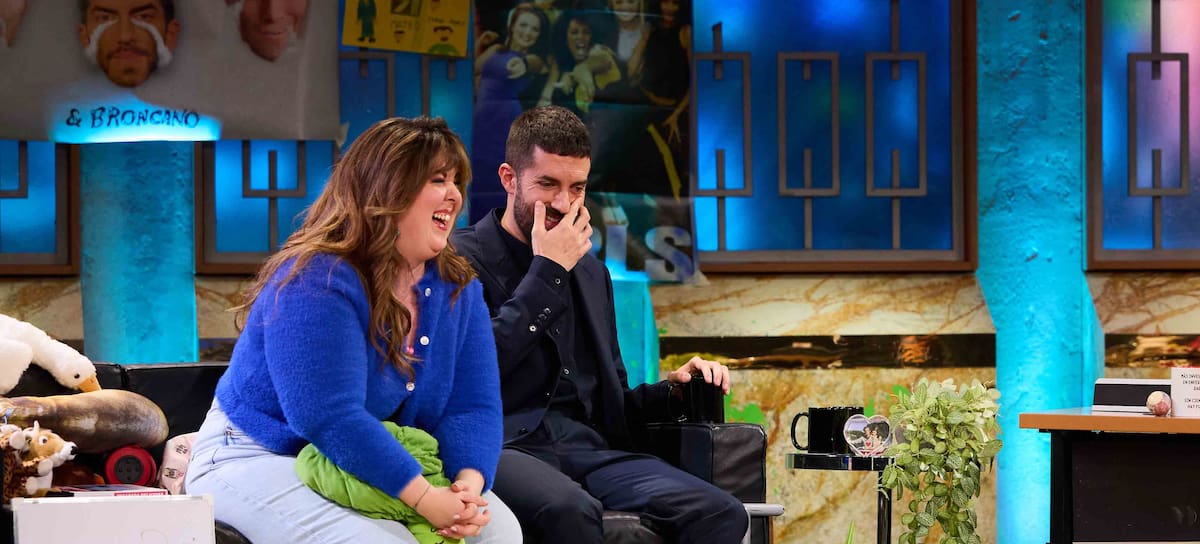 Lalachus y David Broncano en La Revuelta