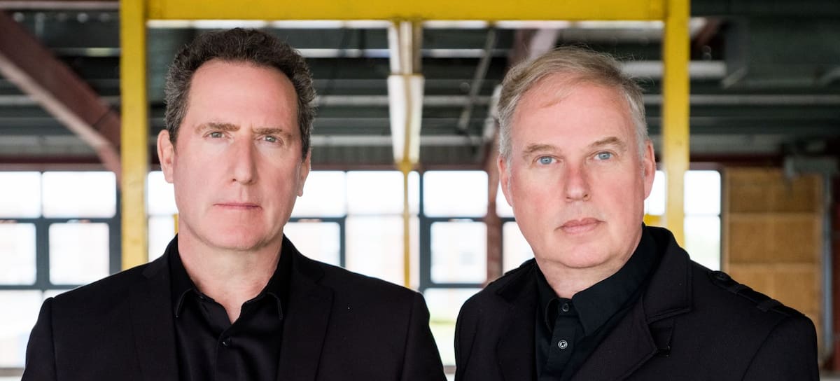 Paul Humphreys y Andy McCluskey con Orchestral Manoeuvres In The Dark